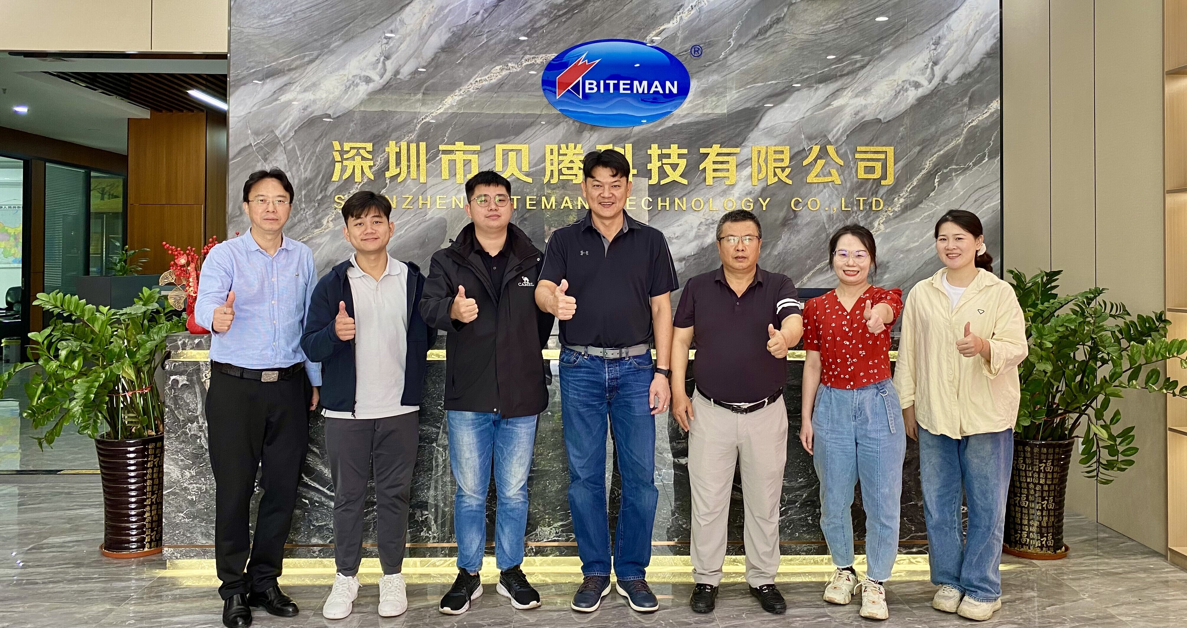 十年精誠合作，品質(zhì)贏得信賴！熱烈歡迎新加坡合作伙伴到訪貝騰！